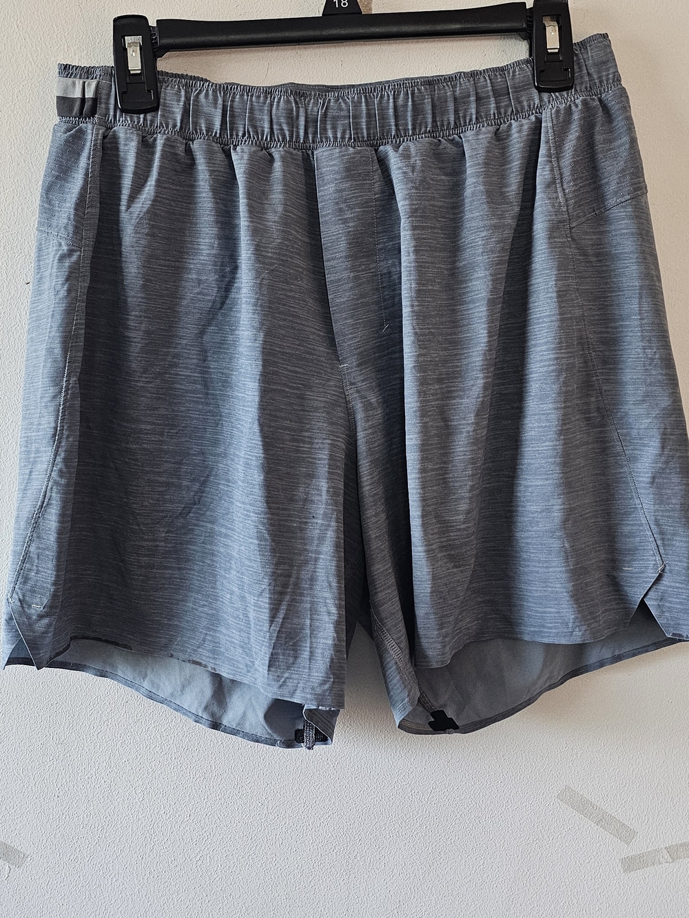lululemon athletica Men's Athletic Shorts in Heather Gray